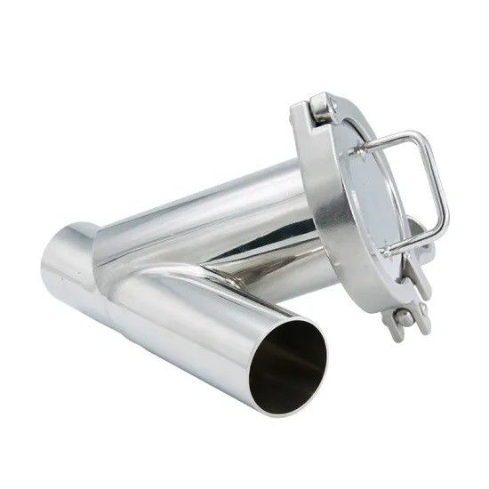 DN25 - DN100 SS304 SS316L Weld End Y Strainer Filter Sanitary Pipes And Fittings