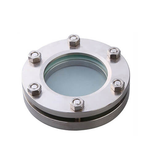 Sanitary Stainless Steel 304 316 Sanitary Flanged Sight Glass