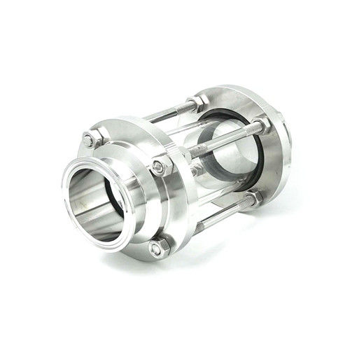 Sanitary Straight Stainless Steel 304 Tri-Clamp Inline Sight Glass
