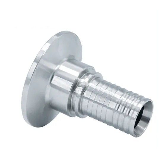 Hydraulic Hose Ferrule Adaptor Stainless Steel Dairy Fittings With Collar