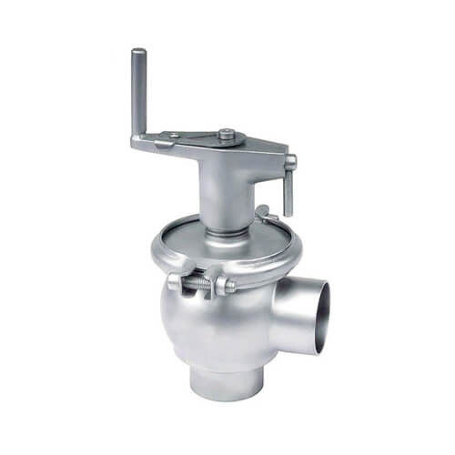 Sanitary Stainless Steel Manual Regulating Valve and Weld Divert Seat