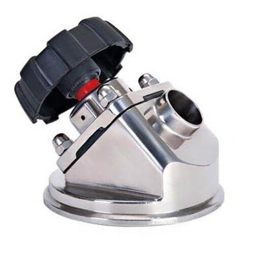 Sanitary Stainless Steel 316L 3A Manual Tank Bottom Diaphragm Valve