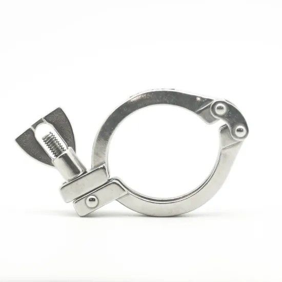 Sanitary Stainless Steel 304 316 Hygienic Double Pin Heavy Type Clamp