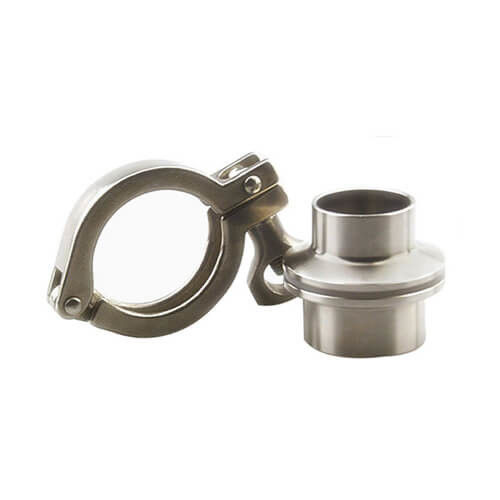 Sanitary Food Grade Heavy Duty Stainless Steel ss304 Tri Clamp Set