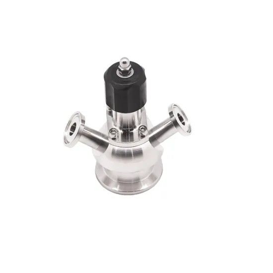 Aseptic Sanitary stainless steel 316L Tri Clamp Sample Valve For Brewery Industry