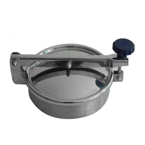 Sanitary Outward Opening Manway Door Type Non Pressure Manhole for Tank Cover