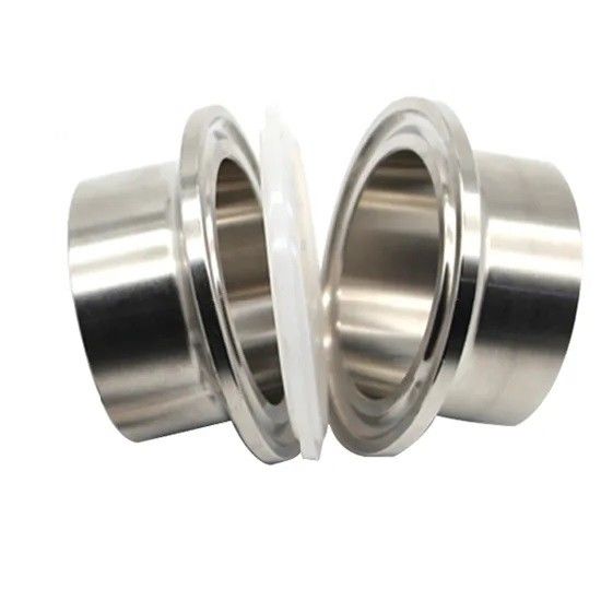 Stainless Steel Ferrule Adaptor SS304 SS316L Sanitary Tri Clamp Pipe Fittings