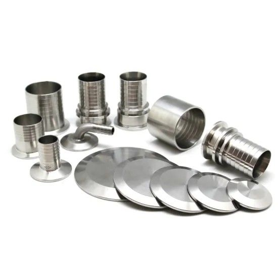 Stainless Steel Ferrule Adaptor Sanitary Tri Clamp Pipe Fittings