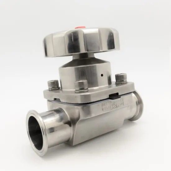 Sanitary Stainless Steel 2 Way Diaphragm Valve for Dairy Equipment