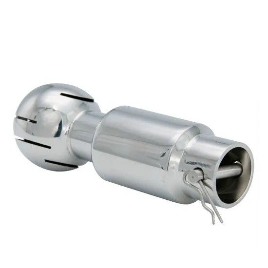 Food Grade Hygienic Stainless Steel Sanitary Bolted Rotary Spray Cleaning Ball