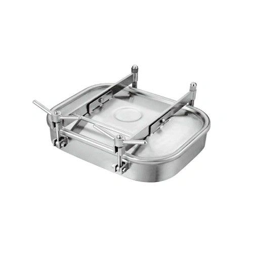 Sanitary Hygienic Rectangle Tank Vessel Manhole Covers Manway - WENZHOU ...