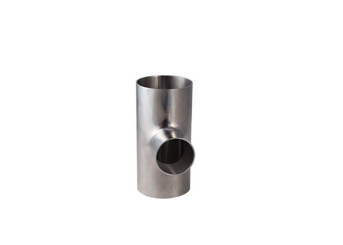 Food grade Sanitary Stainless Steel ss304 SS316L SMS Welded Equal Tee