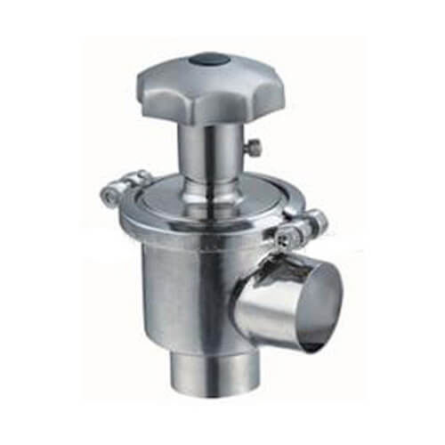 Sanitary Stainless Steel Manual Regulating Valve and Weld Divert Seat