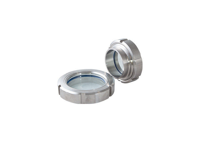 stainless steel food equipment union type sight glass with light