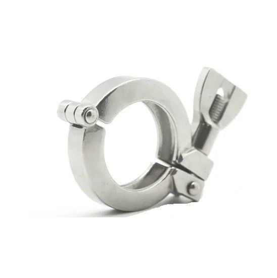 Stainless Steel 304 316 Food Grade sanitary Heavy Duty Tube Clamp Pipe fitting