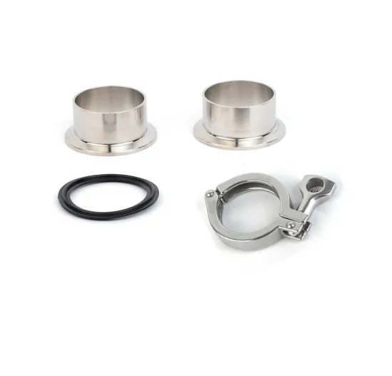 Sanitary Food Grade Heavy Duty Stainless Steel ss304 Tri Clamp Set 0